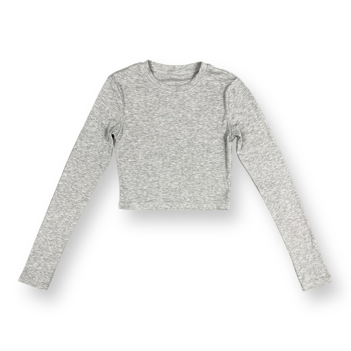 Ribbed Crop Long Sleeve
