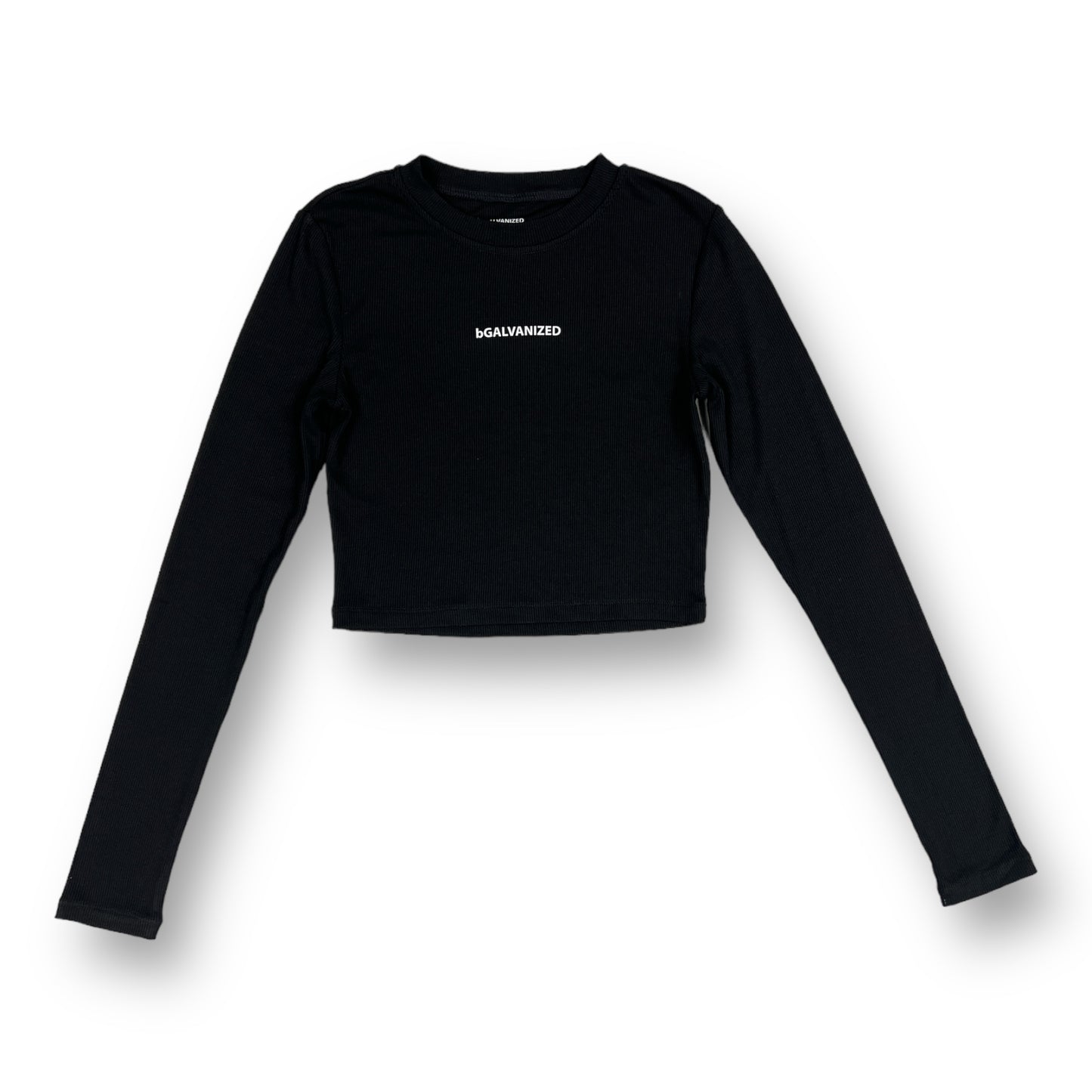 Ribbed Crop Long Sleeve