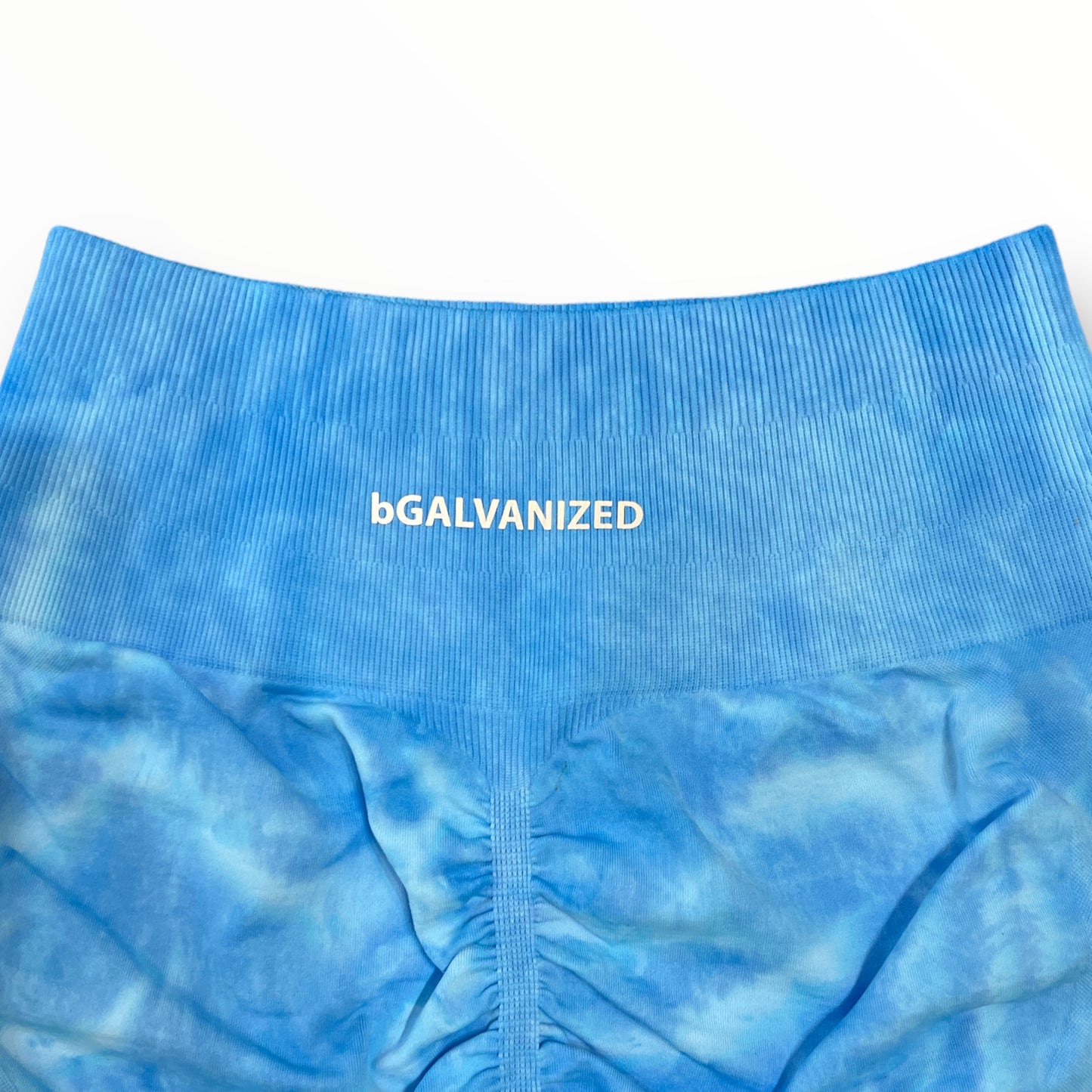 Washed Dye Biker Short