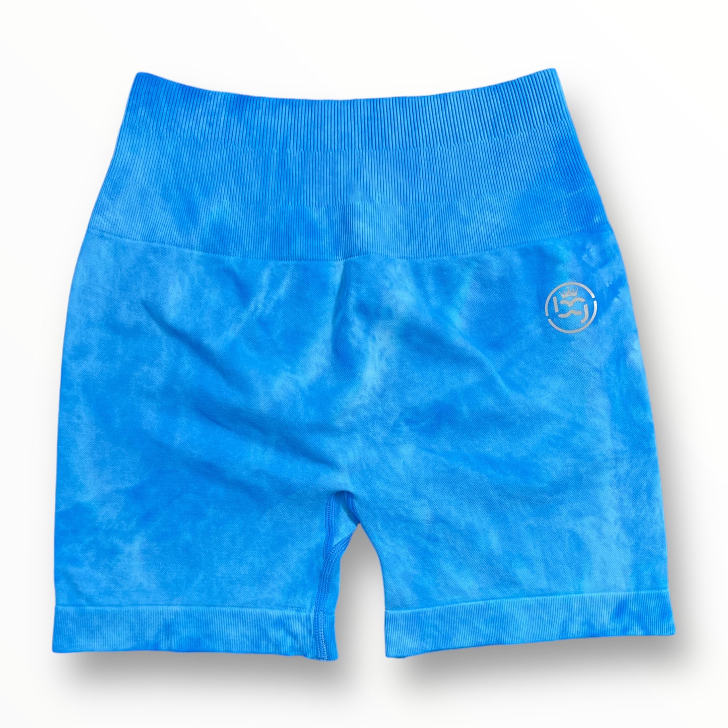 Washed Dye Biker Short
