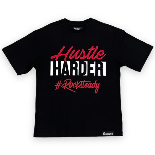 Hustle Harder Oversized Tee
