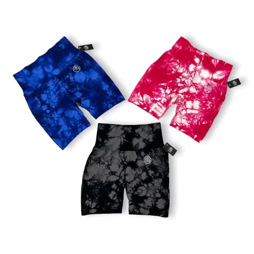7" Tie Dye Biker Short