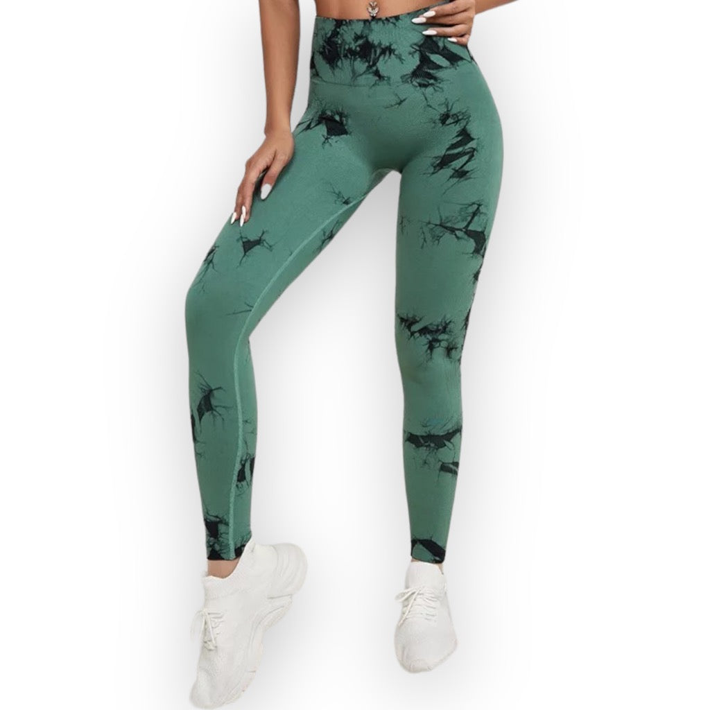 Tie Dye Scrunch Butt Legging