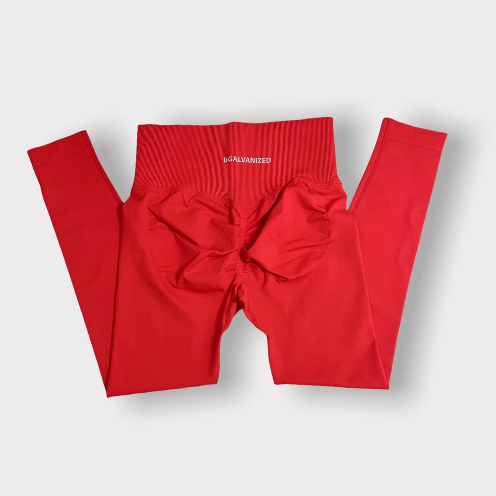 Seamless Solid Scrunch Legging