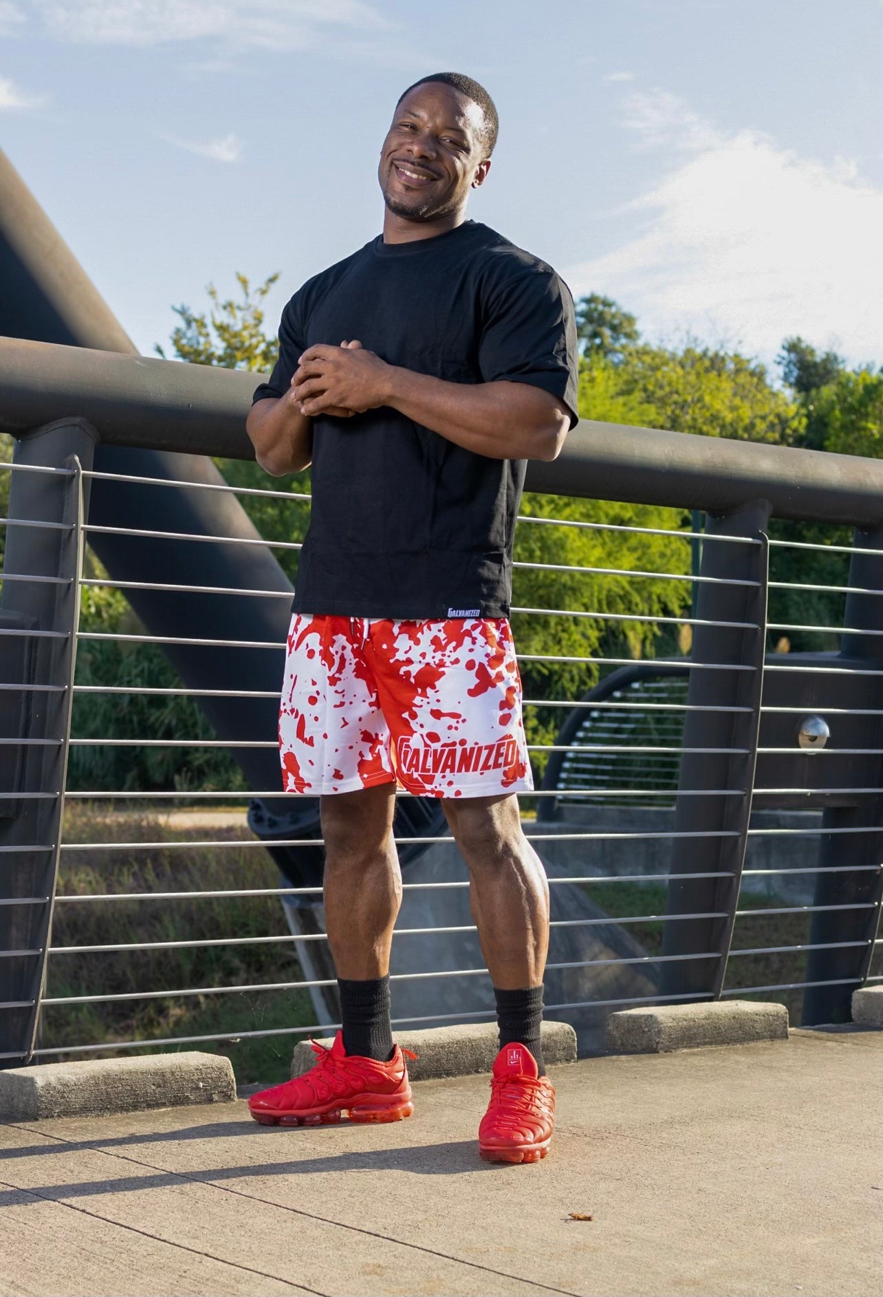 Galvanized 5" Mesh Short