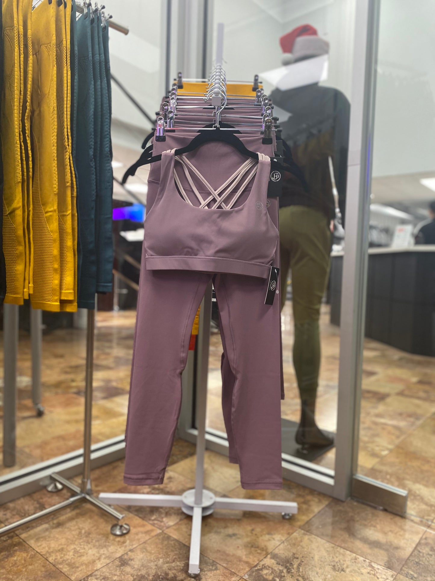Dust Pink Long Leggings