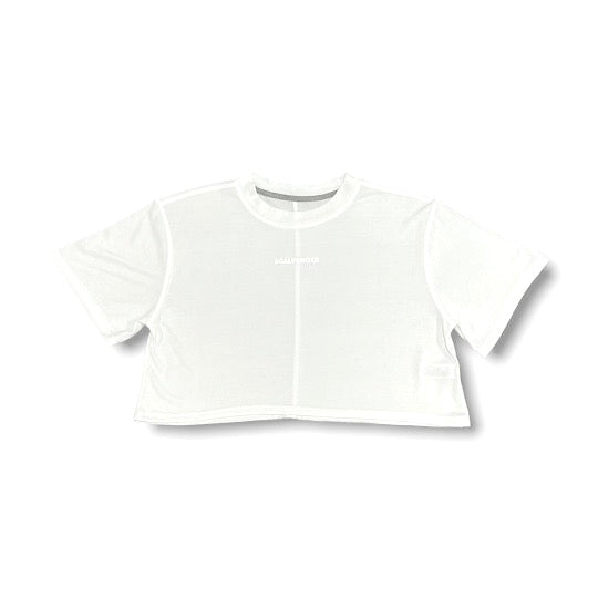 bGalvanized Crop Tee
