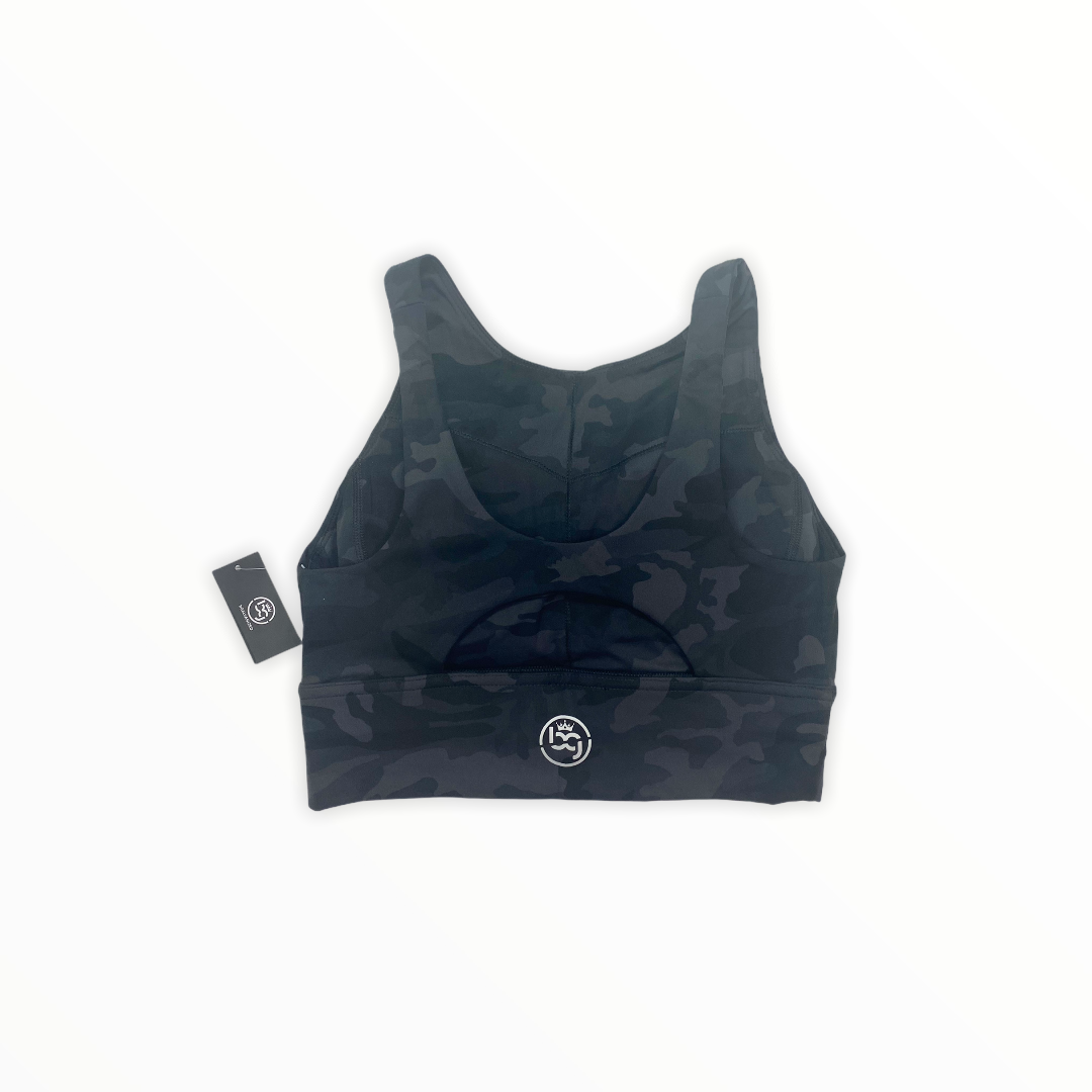 Black Camo Sports Bra