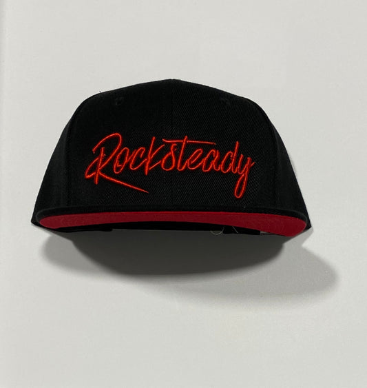 Rocksteady Red Logo Snapback