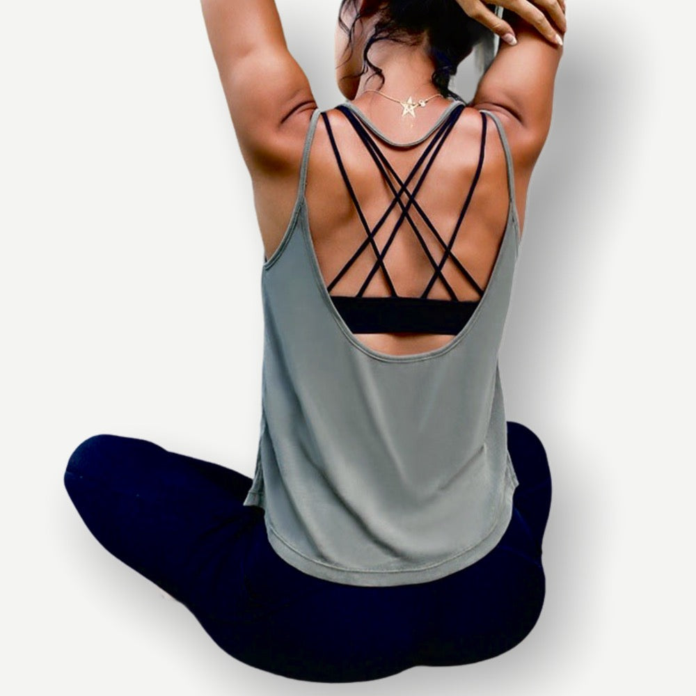 Flawless Open Back Tank Top