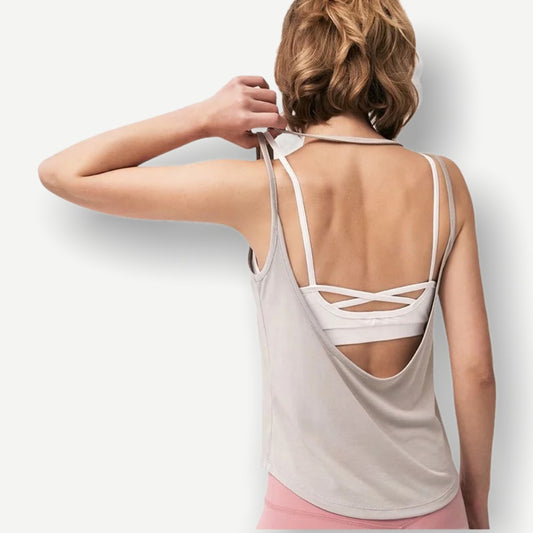 Flawless Open Back Tank Top