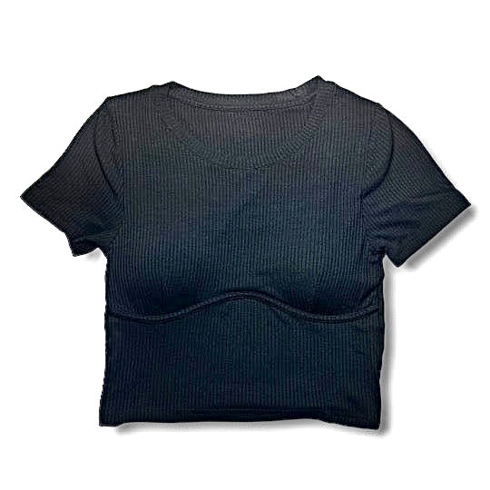 Ribbed Contour Top