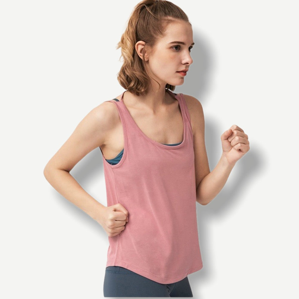 Flawless Open Back Tank Top