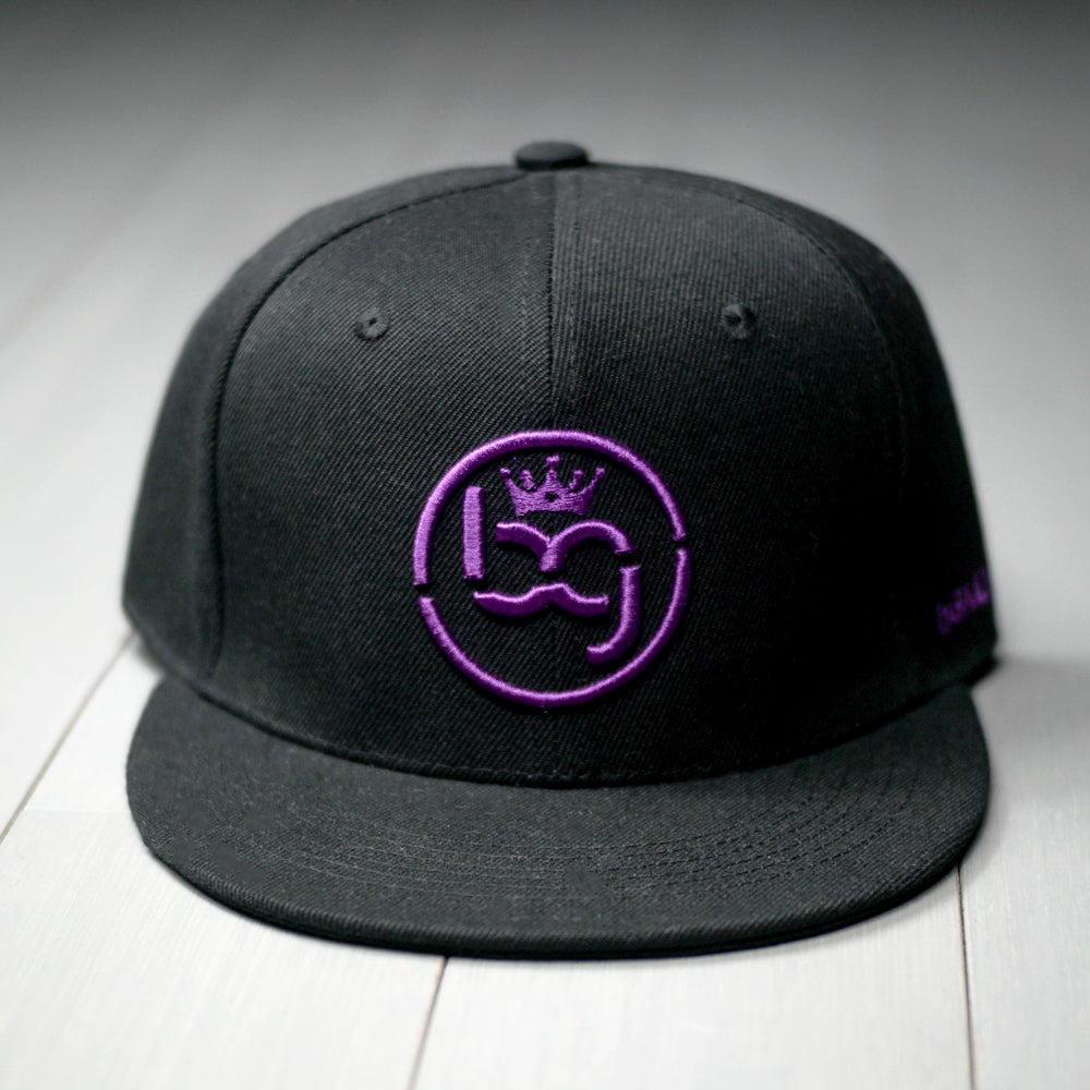 BG purple Snap-back