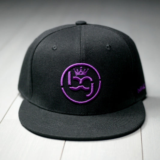BG purple Snap-back